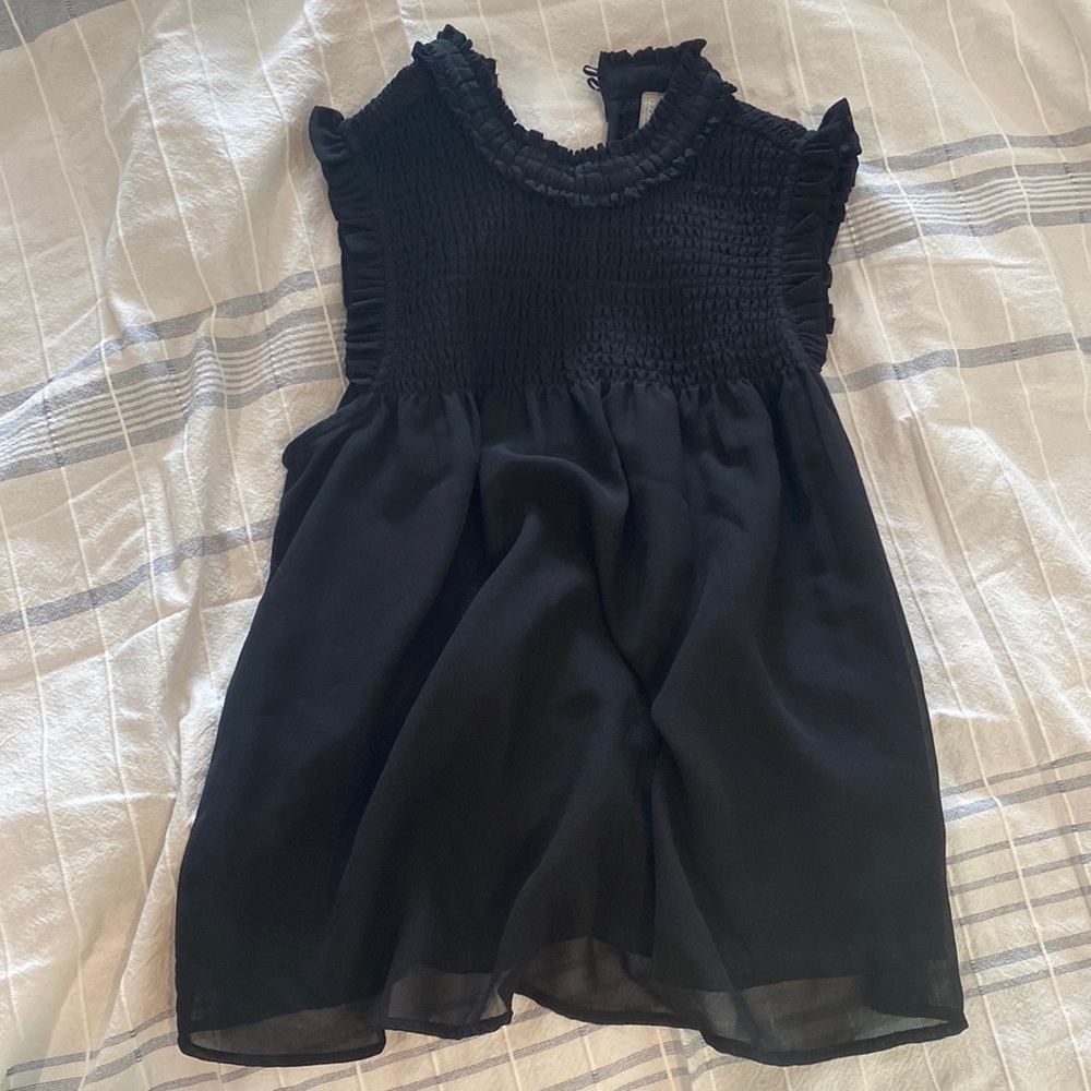 ASOS high neck sleeveless blouse